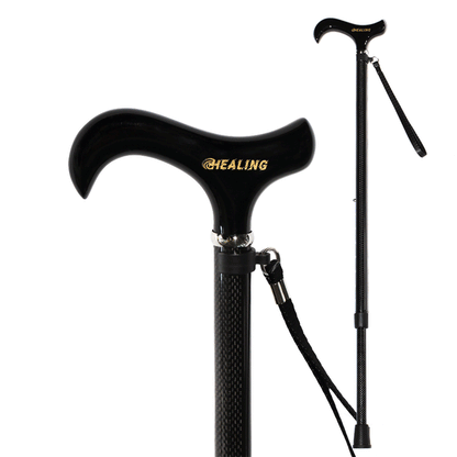 Adjustable Carbon Fiber Walking Cane - Ultralight