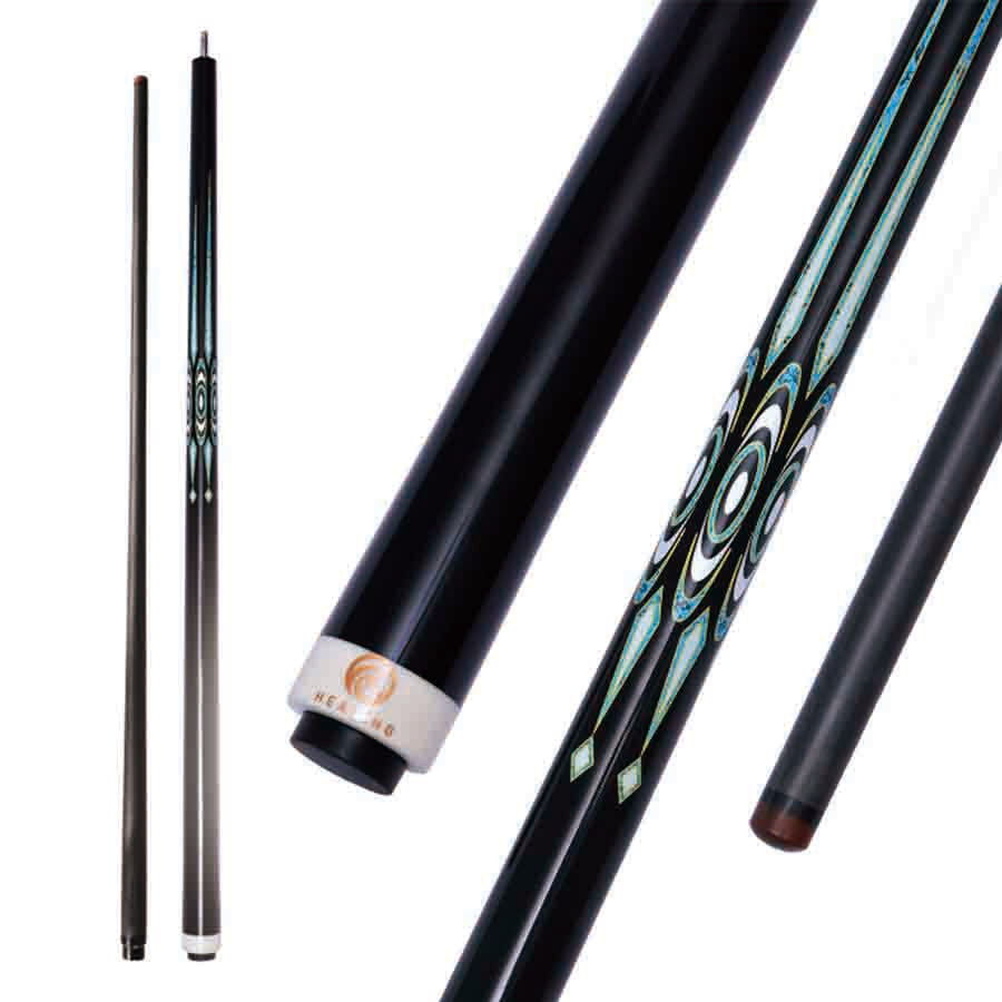 OKHEALING Carbon Break Cue - Uni-loc Joint 12.9mm Bakelite Tip