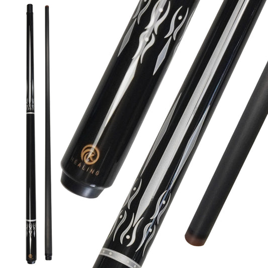 OKHEALING Carbon Break Cue - Uni-loc Joint 12.9mm Bakelite Tip