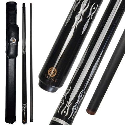 OKHEALING Carbon Break Cue - Uni-loc Joint 12.9mm Bakelite Tip