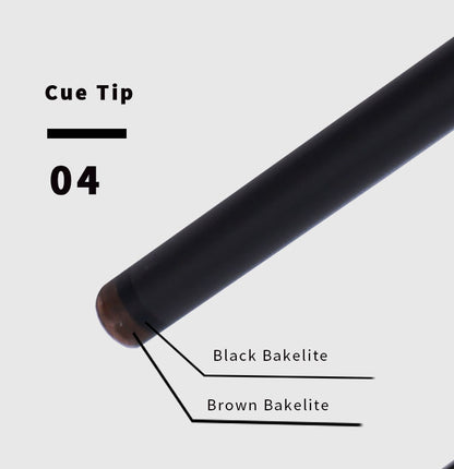 OKHEALING UD carbon Shaft and simple design on butt for break  cue,12.9mm tip