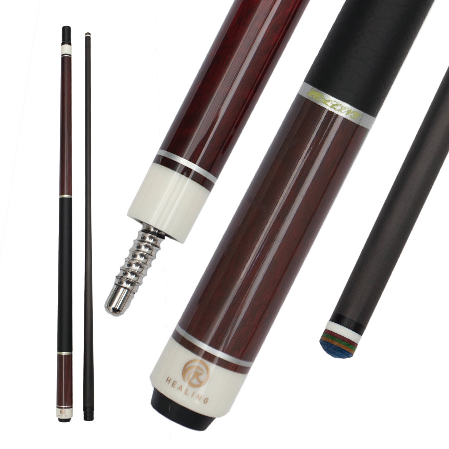 Full Carbon Fiber Pool Cue Radial - 11.8mm Low Deflection