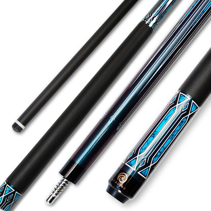 Carbon Fiber Pool Cue Radial - 11.8mm Low Deflection