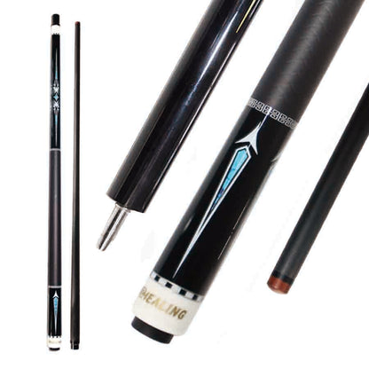 OKHEALING Carbon Break Cue - Uniloc Joint 14mm Tip