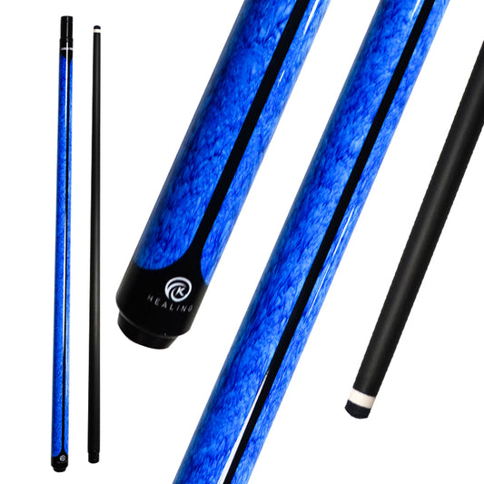 OKHEALING Carbon Carom Cue - Uniloc Joint Juma Ferrule and 11.9mm Tip