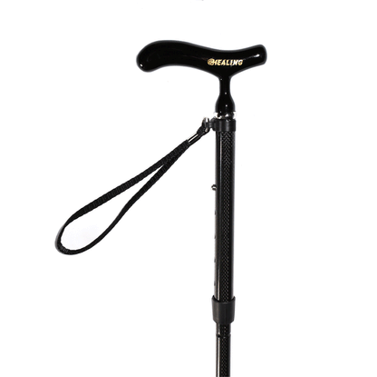 Folding Carbon Fiber Walking Cane - Adjustable and Ultralight