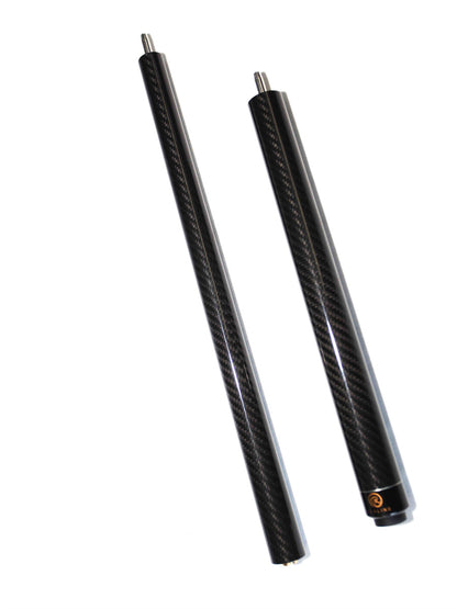 Okhealking 3 piece carbon fiber break-jump cue with 3k twill carbon butt