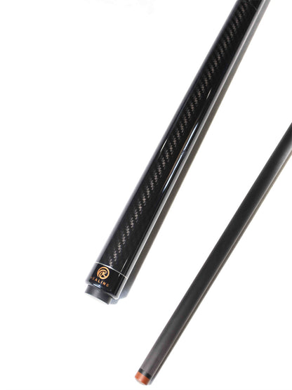 Okhealking 3 piece carbon fiber break-jump cue with 3k twill carbon butt