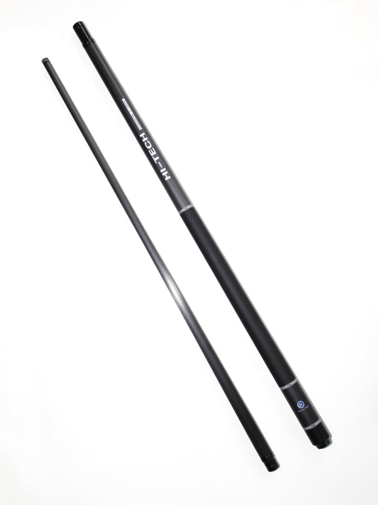 OKHEALING Carbon Pool Cue with Non-slip Wrap Radial Joint and 12.4mm Tip