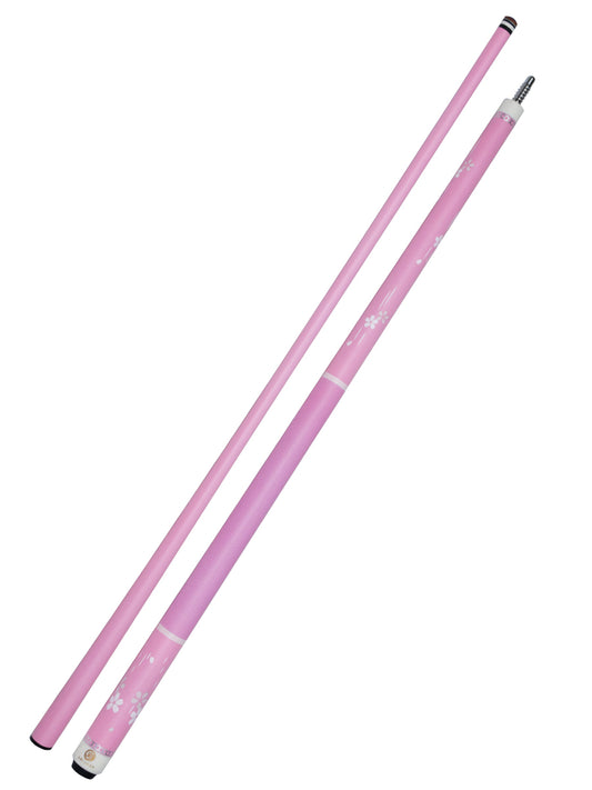 New design of okhealing 1/2 carbon fiber play cue 12.5mm tip with pink shaft and butt