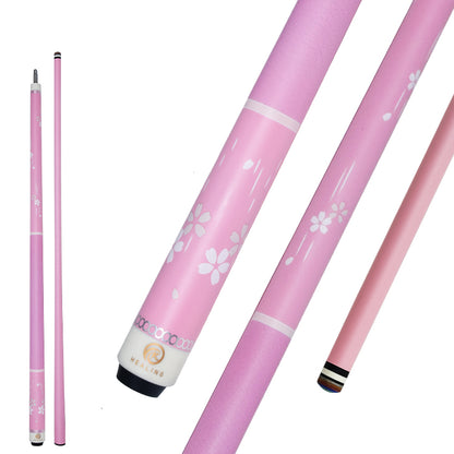 New design of okhealing 1/2 carbon fiber play cue 12.5mm tip with pink shaft and butt