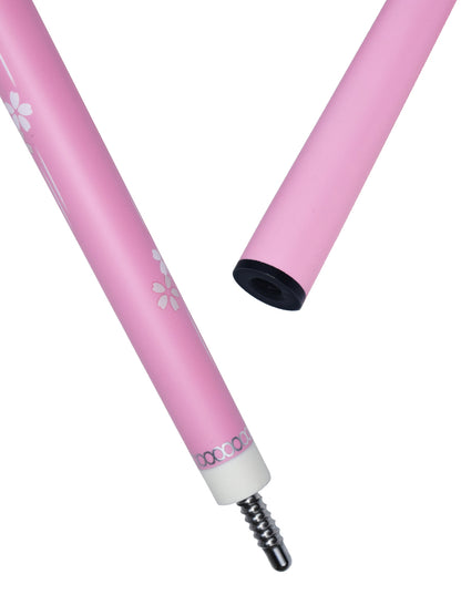 New design of okhealing 1/2 carbon fiber play cue 12.5mm tip with pink shaft and butt