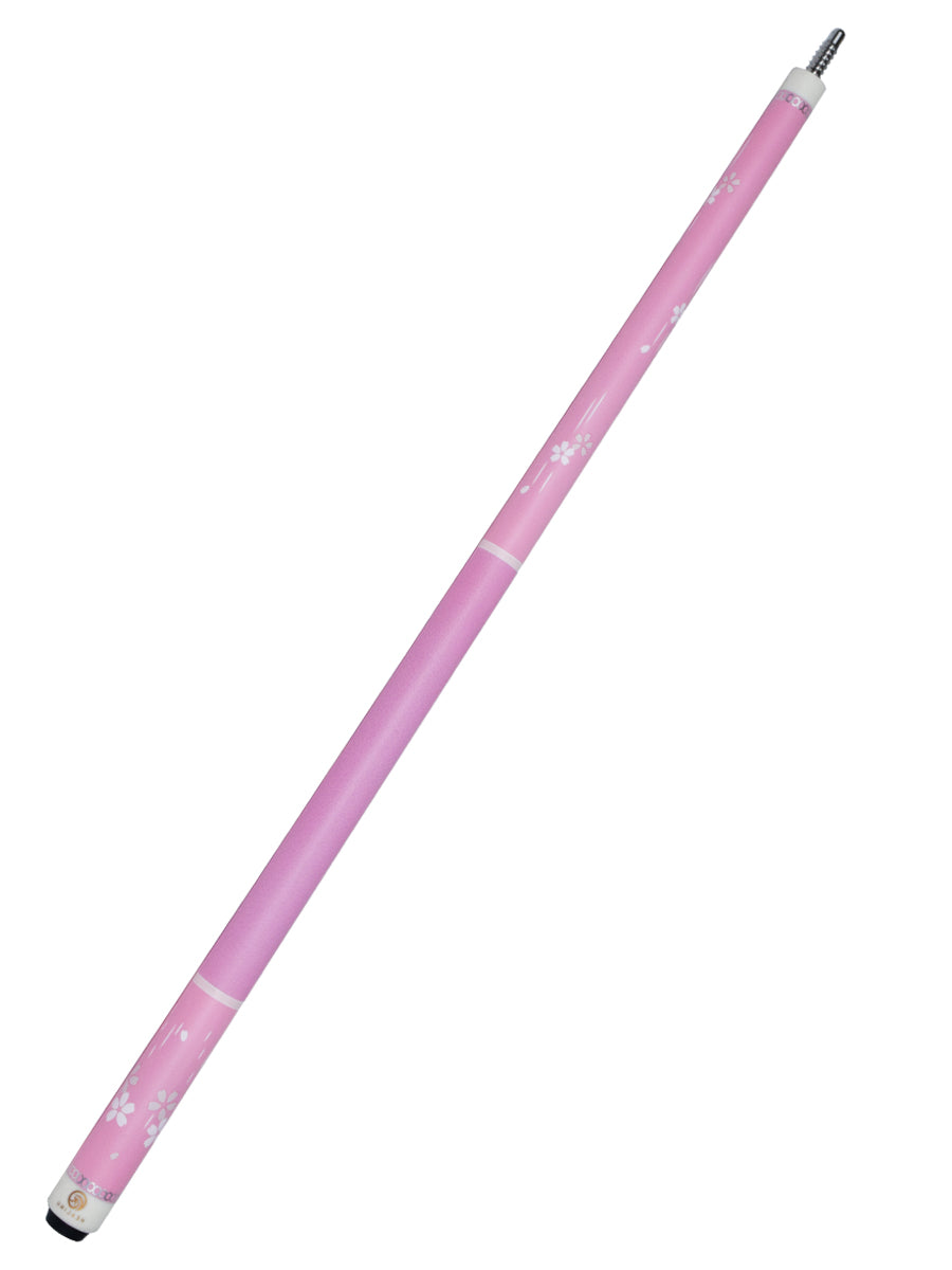 New design of okhealing 1/2 carbon fiber play cue 12.5mm tip with pink shaft and butt