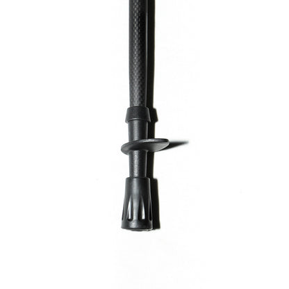 Carbon Fiber Trekking Poles - Adjustable Folding and Black Color