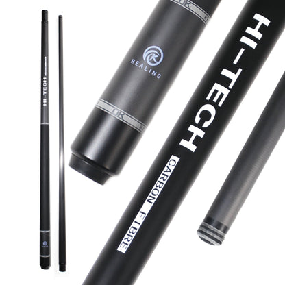 Carbon Fiber Pool Cue - 12.4mm Radial and Non-slip Wrap