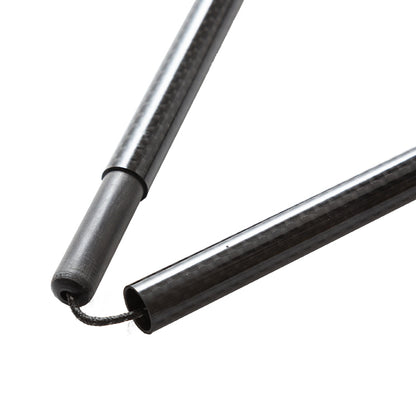 OKHEALING Carbon Trekking Poles Black - Folding and Ultralight