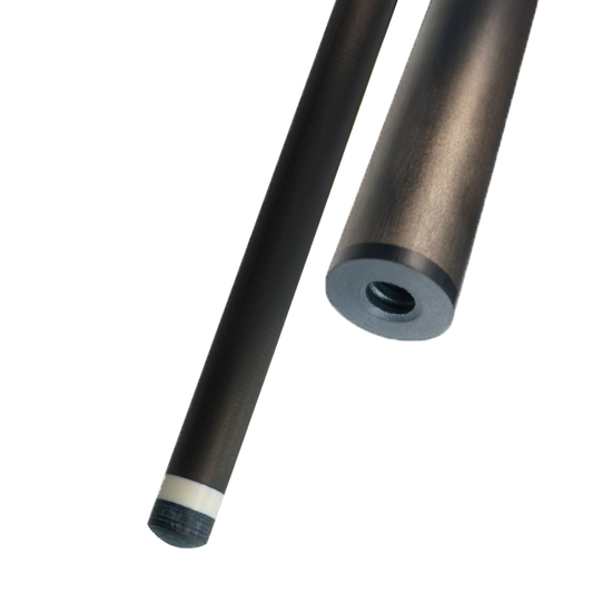 Carbon Fiber Shaft - Radial and 3/8 x 10 interchangeable 12.9mm